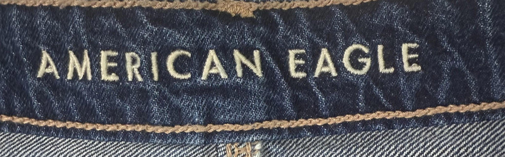 American Eagle Shorts Womens 8 Blue Jean Cutoff Tomgirl Distressed
