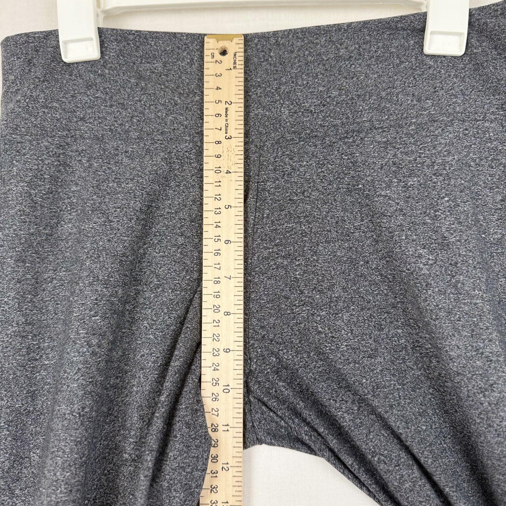 Victoria Sport Heathered Gray Compression Leggings Womens Size XL