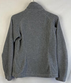 Columbia Jacket Womens Sz XS Gray Pink Accents Full Zip Pockets Fleece Outdoor