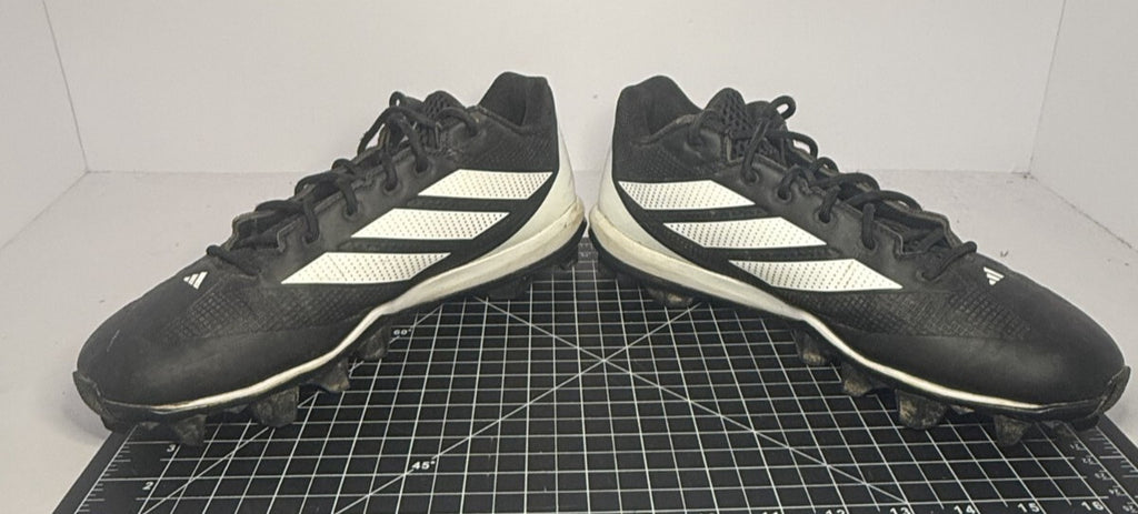 Adidas Adizero Impact Mens Football Cleats Sz 9 -Black and White