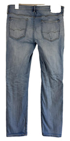 American Eagle Jeans Mens 34x32 Airflex 360 Slim Distressed Denim Y2K
