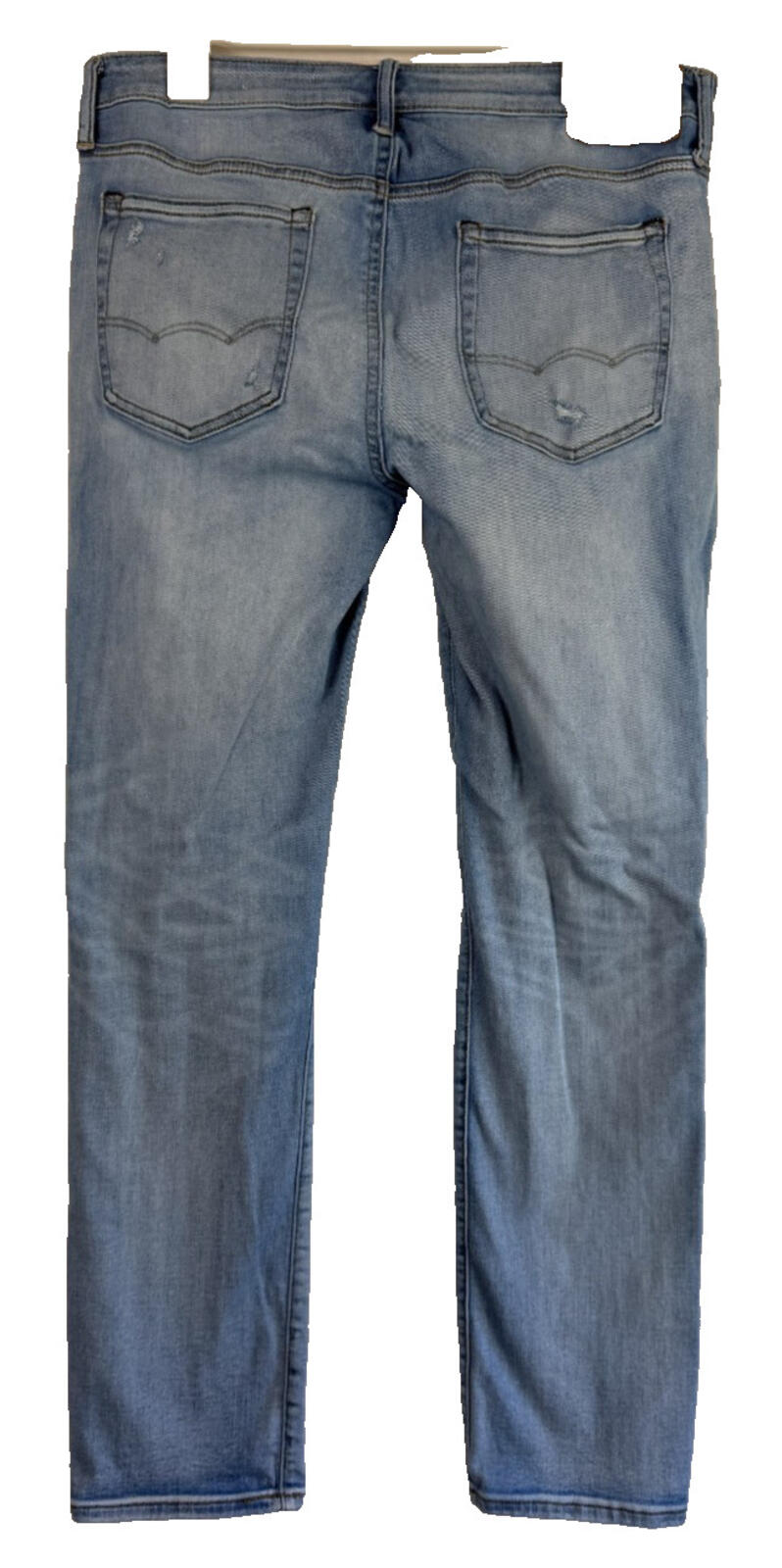 American Eagle Jeans Mens 34x32 Airflex 360 Slim Distressed Denim Y2K