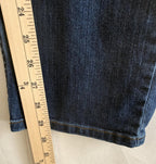 DULUTH Trading Women’s Straight Leg Stretch Dark Wash Jeans Size 16W x 31