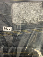 Helix Slim Boot Cut Jeans Mens 32 x 30 Distressed Y2k
