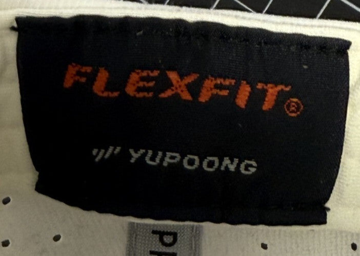 Cap America Premium Line Boston Red Sox Flexfit Hat Sz L/XL - Orange/White