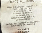 Columbia Womens 12 Corduroy Pants Flat Front Black