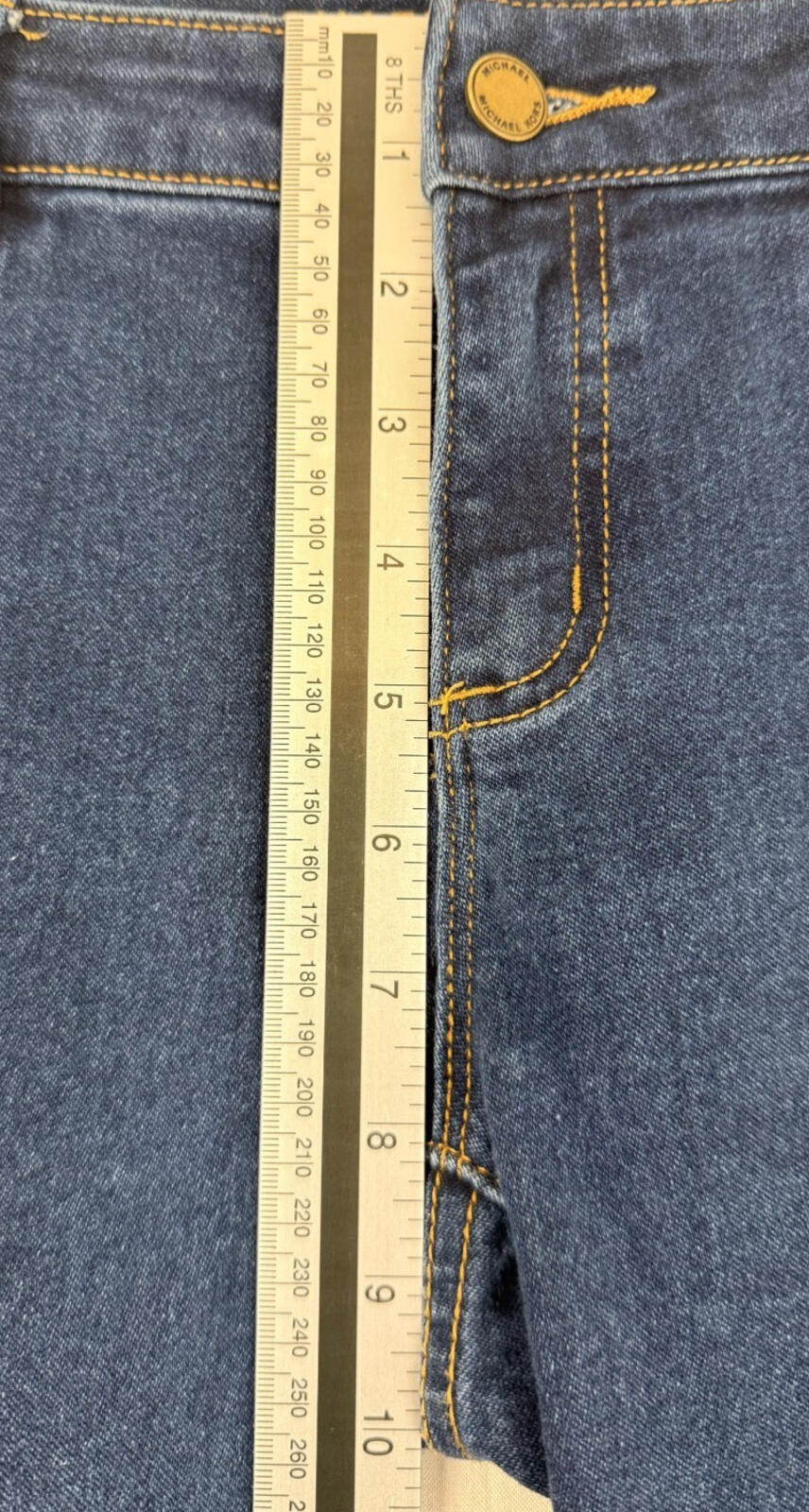 Michael Kors Skinny Denim Capris Womens Size 4 Stretch