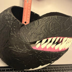 3D Printed Venom Full Face Mask Helmet Mesh Eyes Adult - Movable Jaw