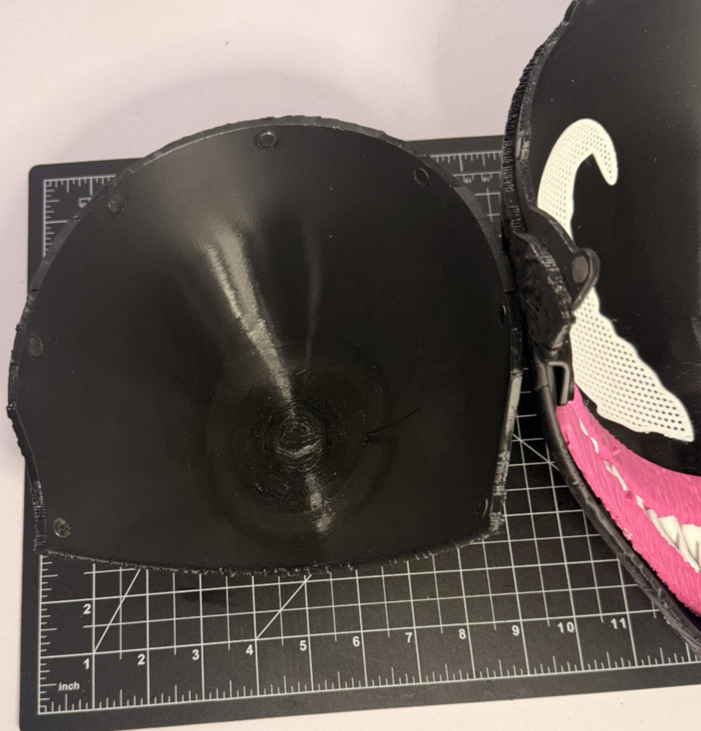 3D Printed Venom Full Face Mask Helmet Mesh Eyes Adult - Movable Jaw