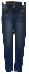 Cutie Pie Womens Jeans Size 5 Blue Stretch - Same Day Shipping
