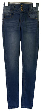 Cutie Pie Womens Jeans Size 5 Blue Stretch - Same Day Shipping