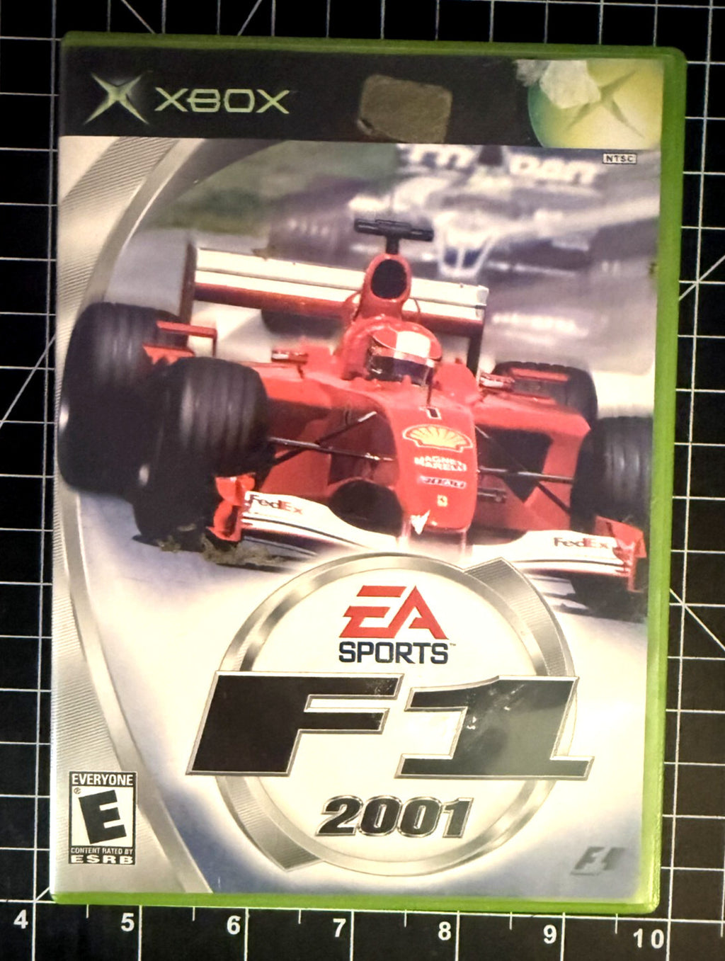 F1 2001 Formula One Game Microsoft Xbox - No Manual
