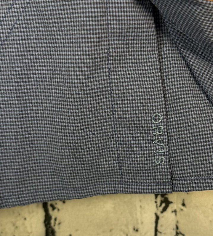 Orvis Open Air Caster Ventilated Long Sleeve Fishing Shirt Mens Size Medium Blue