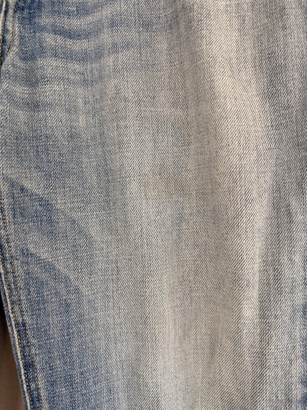 J.Crew Matchstick Womens Sz 31 Mid Rise Light Wash Distressed Denim Jeans
