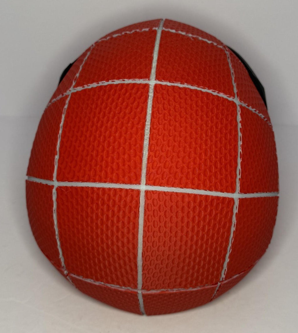 3D Printed Red and Gray Spider-Man Full Face Mask Helmet Mesh Eyes Adult