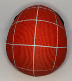 3D Printed Red and Gray Spider-Man Full Face Mask Helmet Mesh Eyes Adult