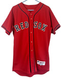Vintage Majestic Boston Red Sox Jersey Red Made In USA MLB Fan 01 Mens M