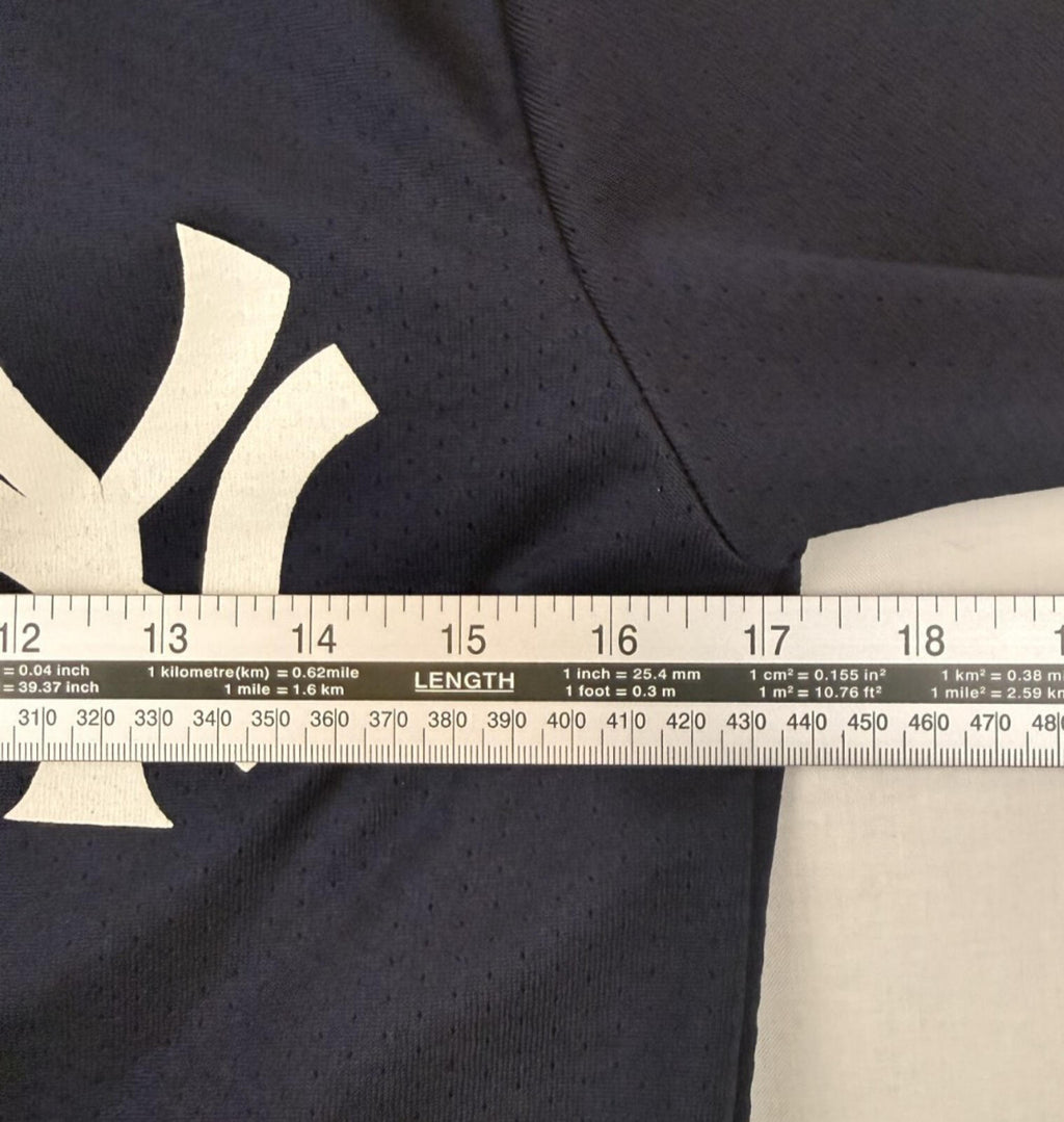 VTG Jason Giambi YOUTH Large Majestic Away Jersey #25 New York Yankees Stitch