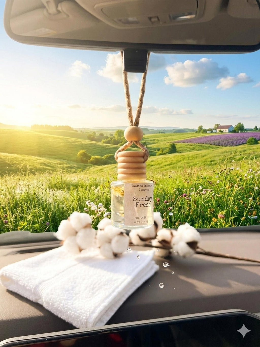 Sunday Fresh Auto Diffuser - 8ml - Beautiful Clean Laundry Scent