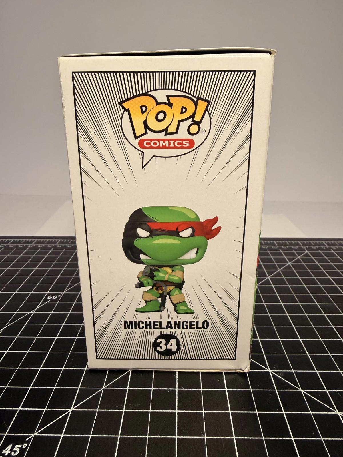 Funko Pop! TMNT: Michelangelo #34 PX Previews Exclusive Vinyl Figure