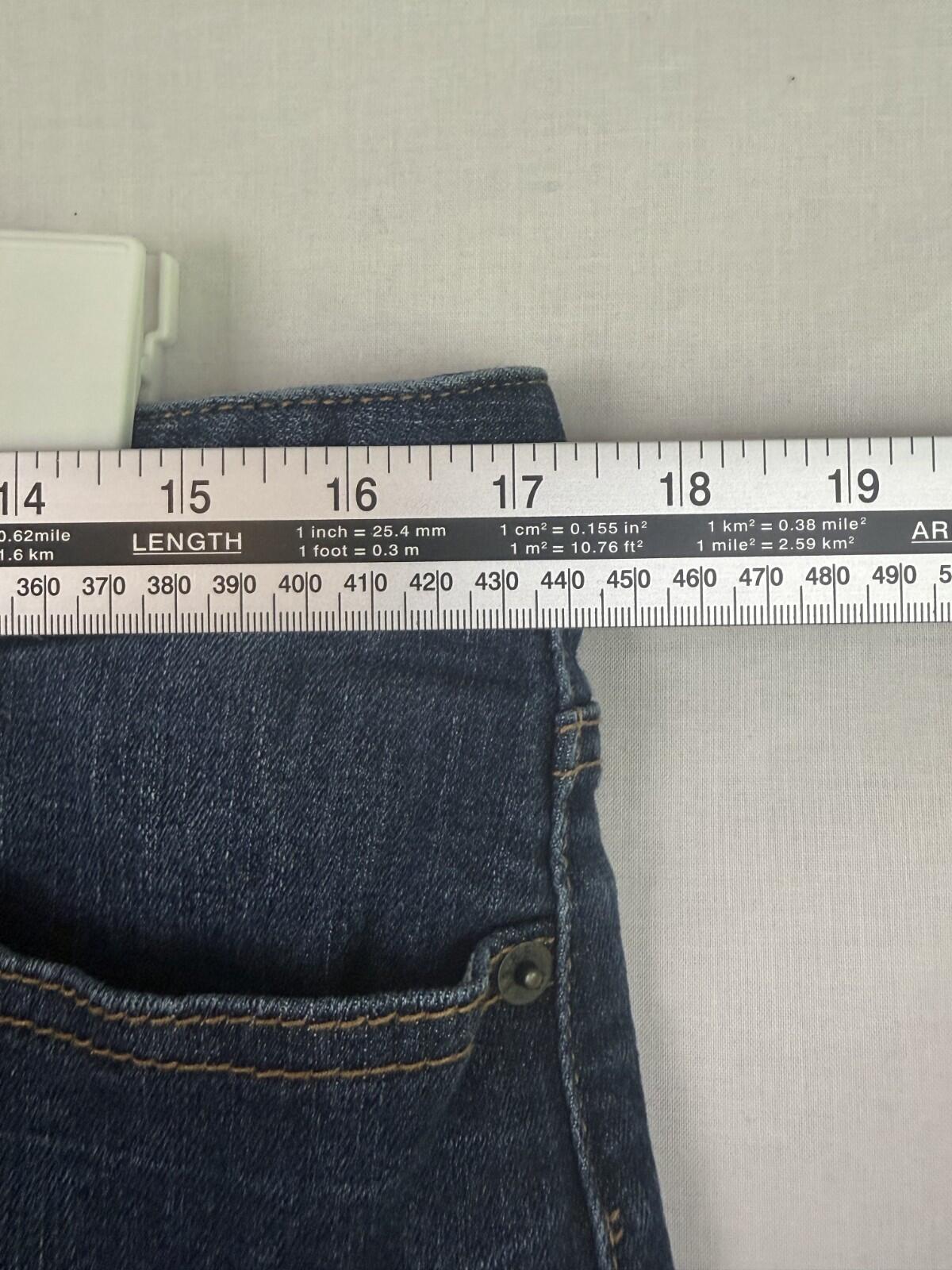 Tommy Hilfiger Jean Pencil Skirt Womens Size 10 - 16” Length - Denim