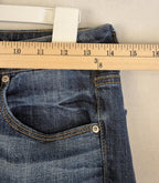 Womens American Eagle Outfitters Size 8 Regular Stretch Skinny Jeans Dark Wash