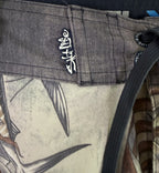 Salt Life SLX-QD Vapor Strength Swim Shorts Trunks Size 38 Marlin Flag Adult