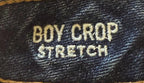 American Eagle Womens Jeans Size 2 Boy Crop Stretch Button Fly Dark Wash