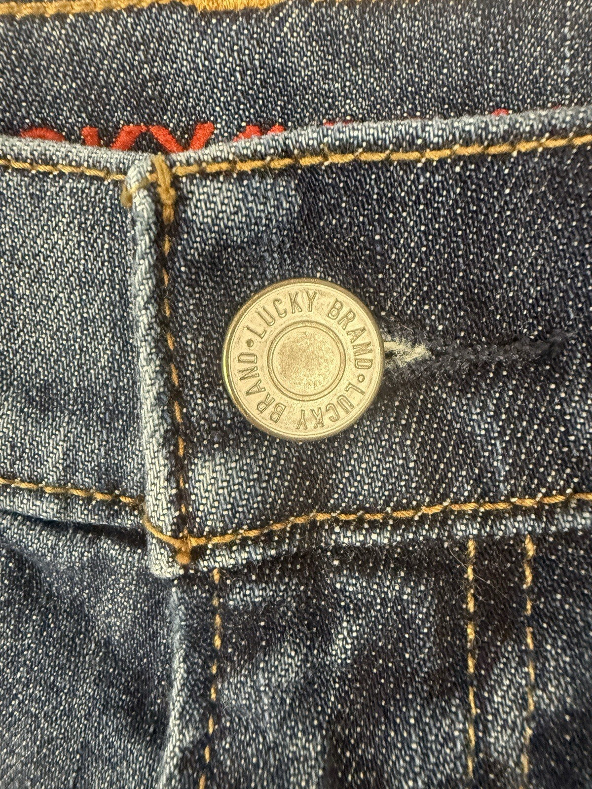 Lucky Brand Jeans Mens 29 x 30 Blue 221 Original Straight Medium Wash Denim