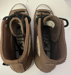 Converse Womens Size 6 1/2 Brown Suede Excellent Condition