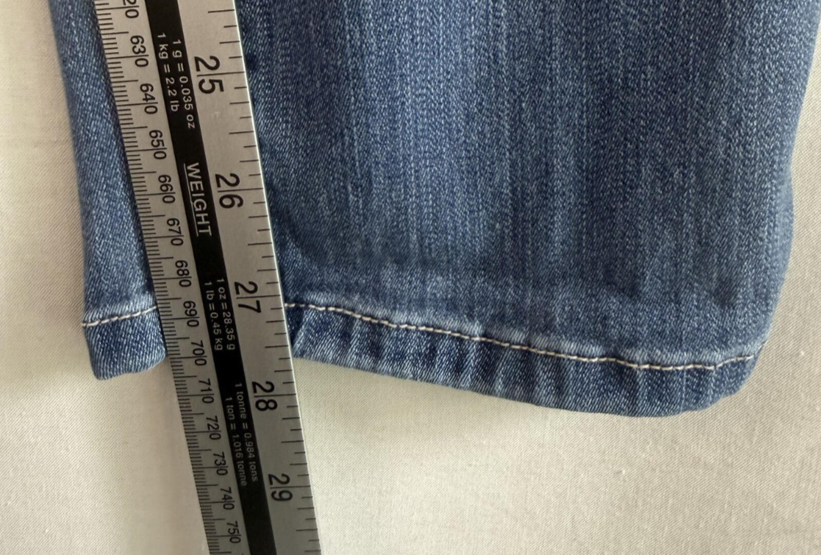 Not Your Daughters Jeans NYDJ Skinny Jeans Womens Size 8 Blue USA MADE Stretch