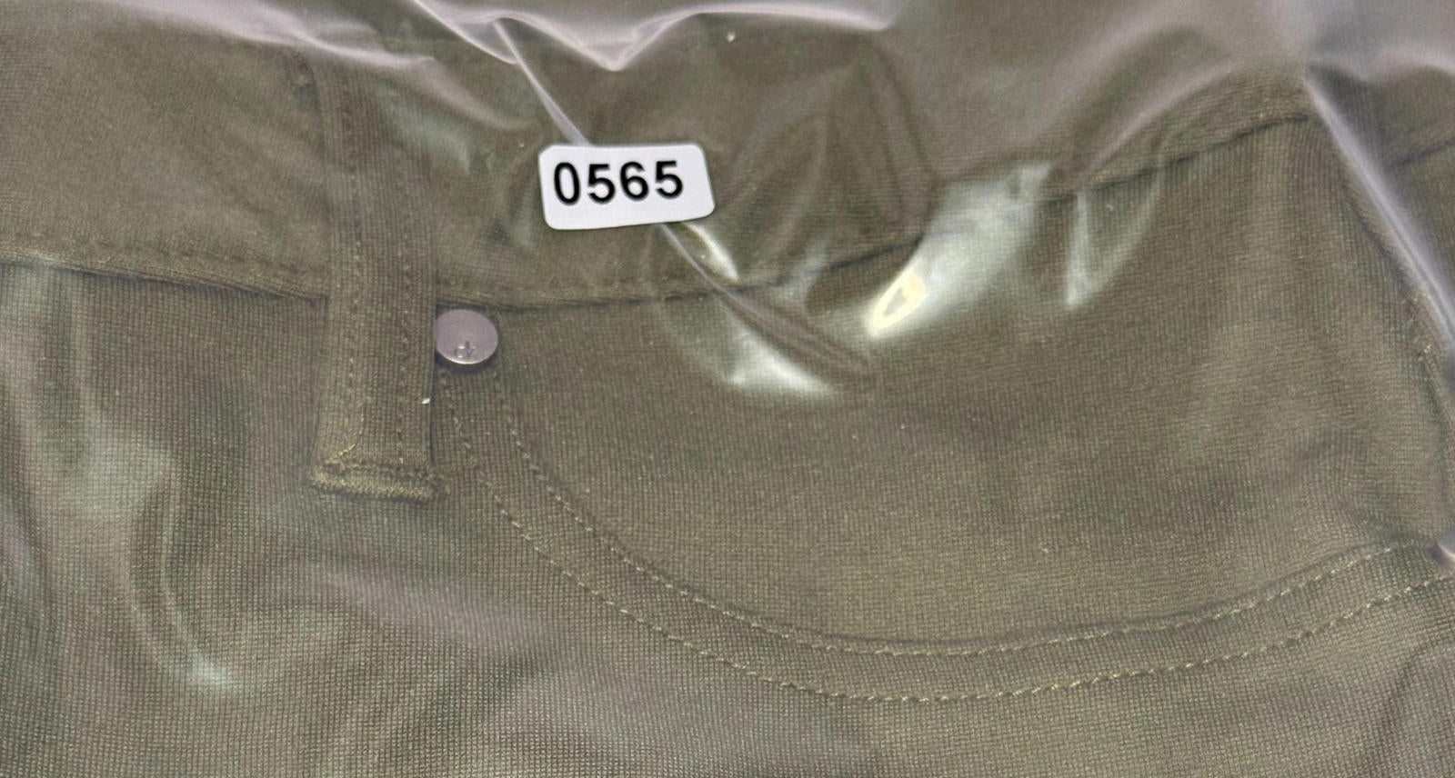 Calvin Klein Womens Pants 10 Green Straight Pant Leggings Zip Viscose