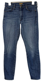 Mother Jeans Womens 26 Looker Ankle Stretch Medium Wash Denim USA 28x26
