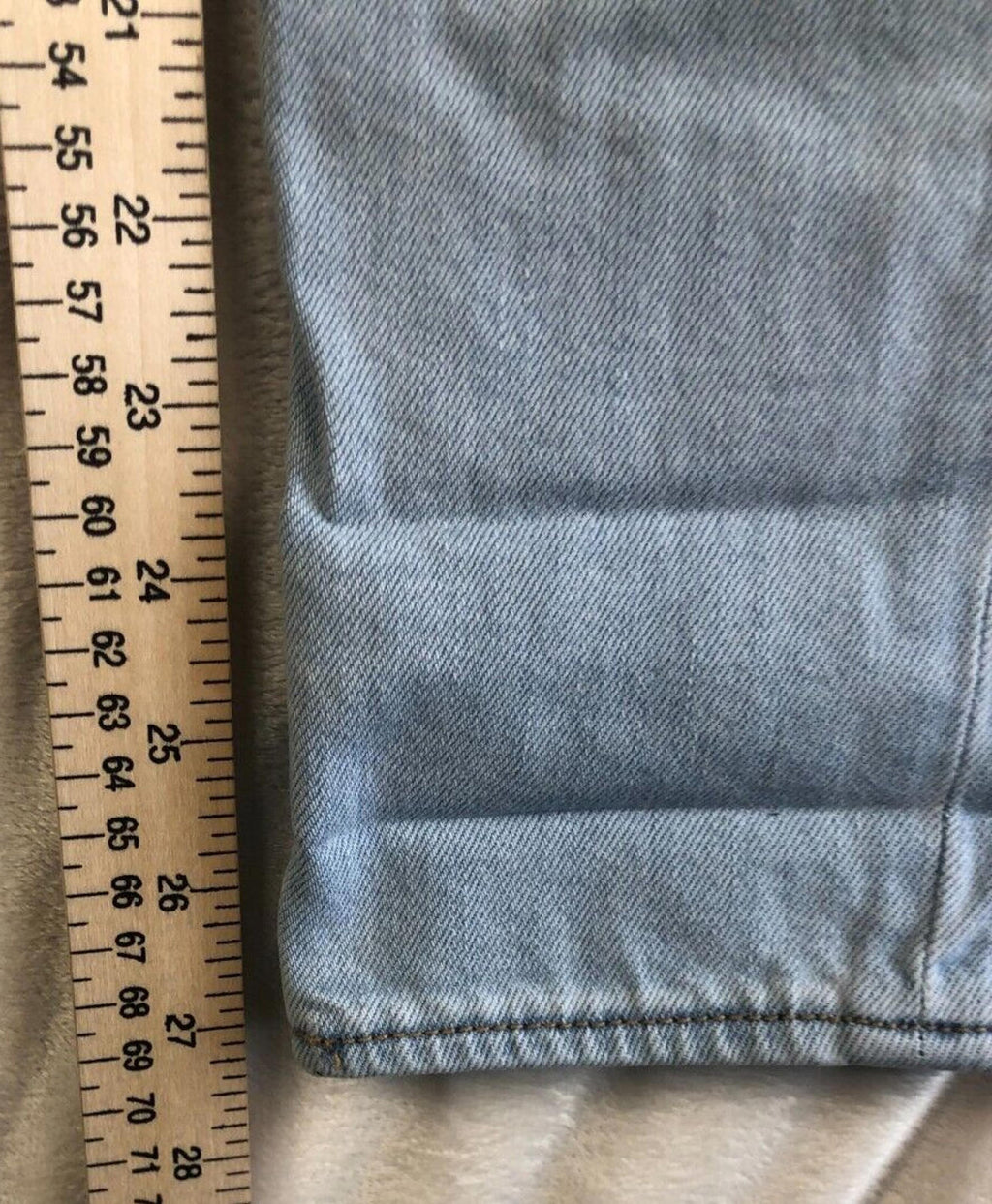 Empyre Jeans Tori Baggy Distressed Light Wash Denim Skater Grunge Womens Size 3