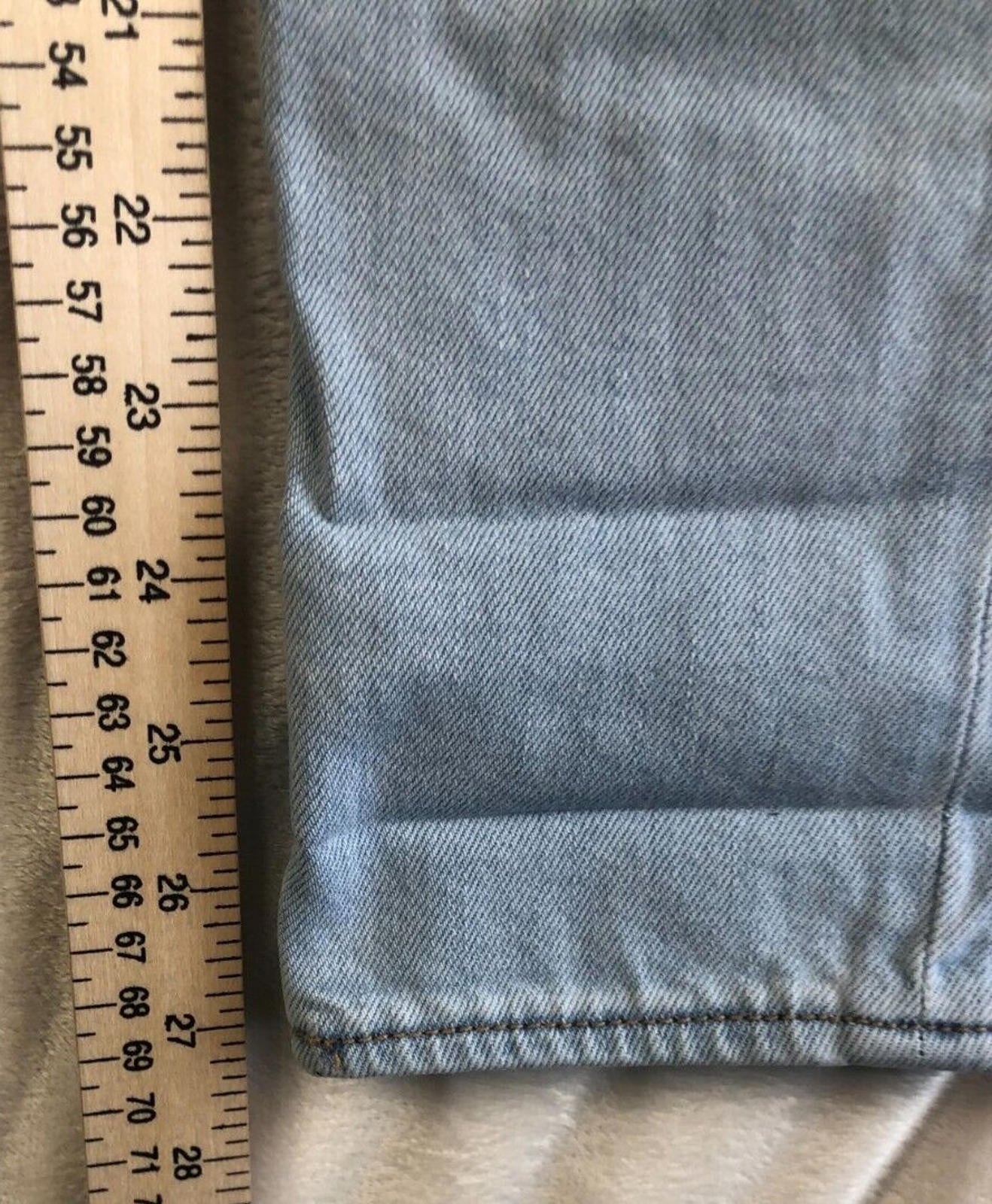 Empyre Jeans Tori Baggy Distressed Light Wash Denim Skater Grunge Womens Size 3