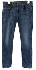 R13 Alison  Skinny Jeans Womens Size 31 Blue - Made in Italy