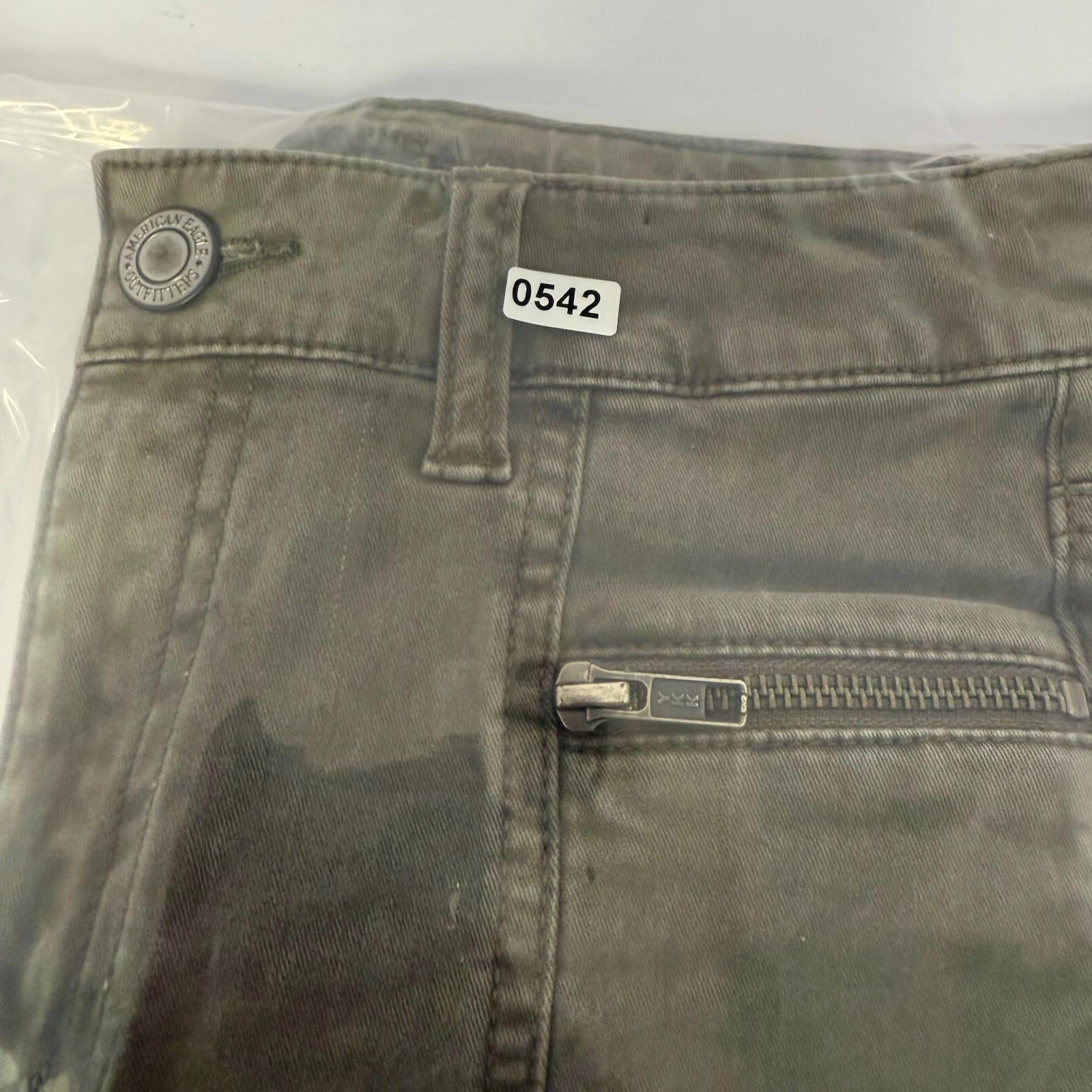 American Eagle Womens Jegging Size 4 Gray High Rise Stretch