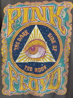 Pink Floyd The Dark Side Of The Moon Womens vintage style T shirt Sz M classic