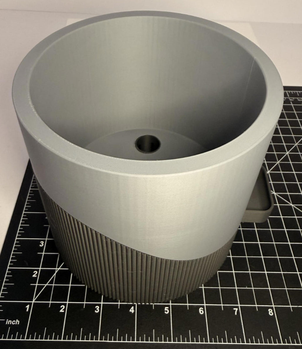 Bottom Watering Indoor Plant Pot - 3D Printed PLA