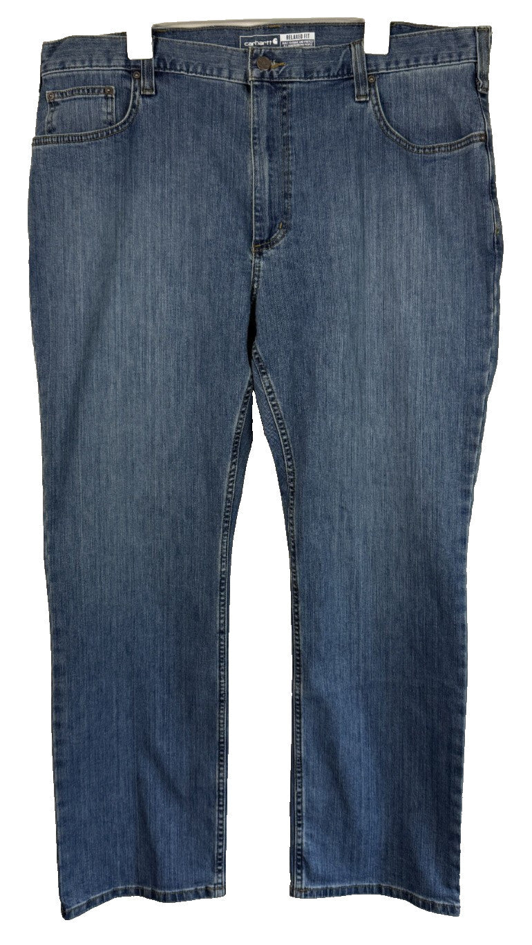Carhartt Mens Rugged Flex Relaxed Fit Straight Leg Jeans Blue BD2804-M 40x30 NWT
