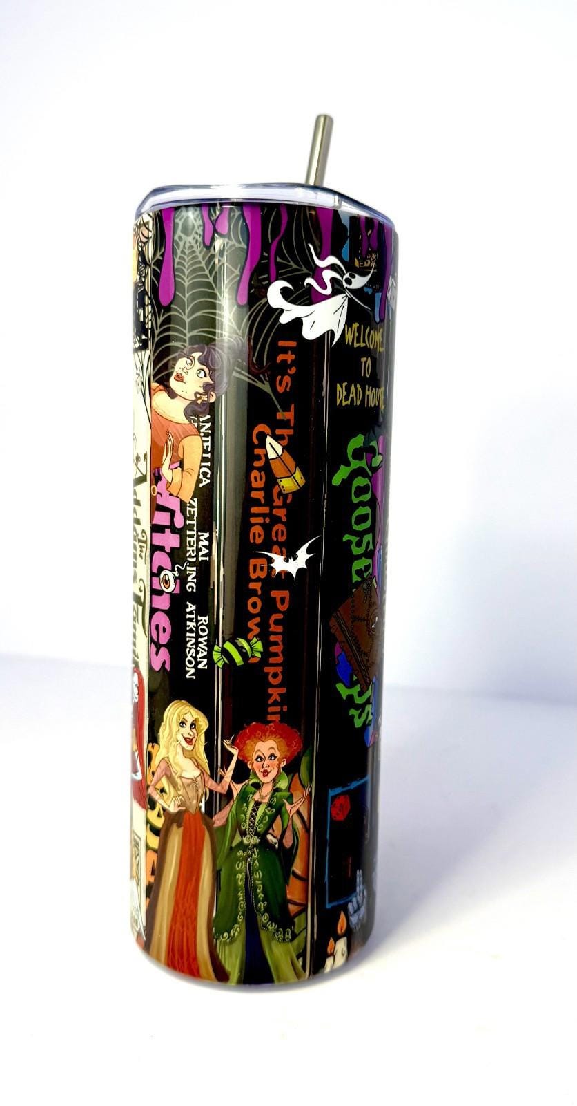 20 oz Halloween Collection Stainless Steel Tumbler with Lid, Straw
