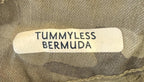 Seven 7 Shorts Womens Sz 12 Tummyless Bermuda Camo Denim Stretch Trendy Casual