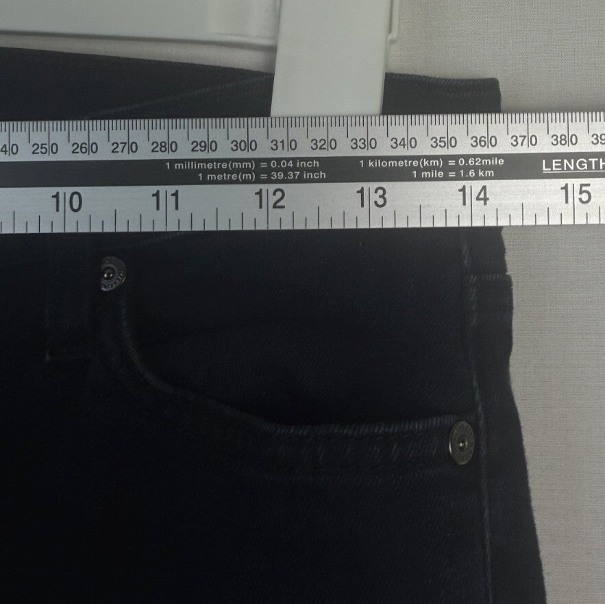 7 For All Mankind Skinny Gwenevere Jeans Womens 27 Dark Wash Stretch