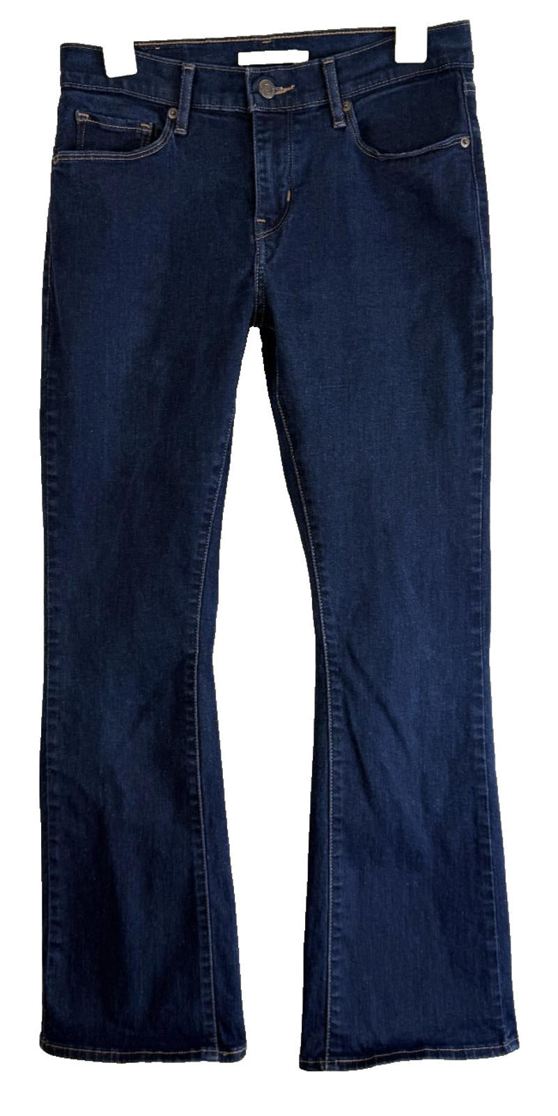 Levi's Curvy Bootcut Jeans Womens Size 29 29x30 Dark Wash Stretch