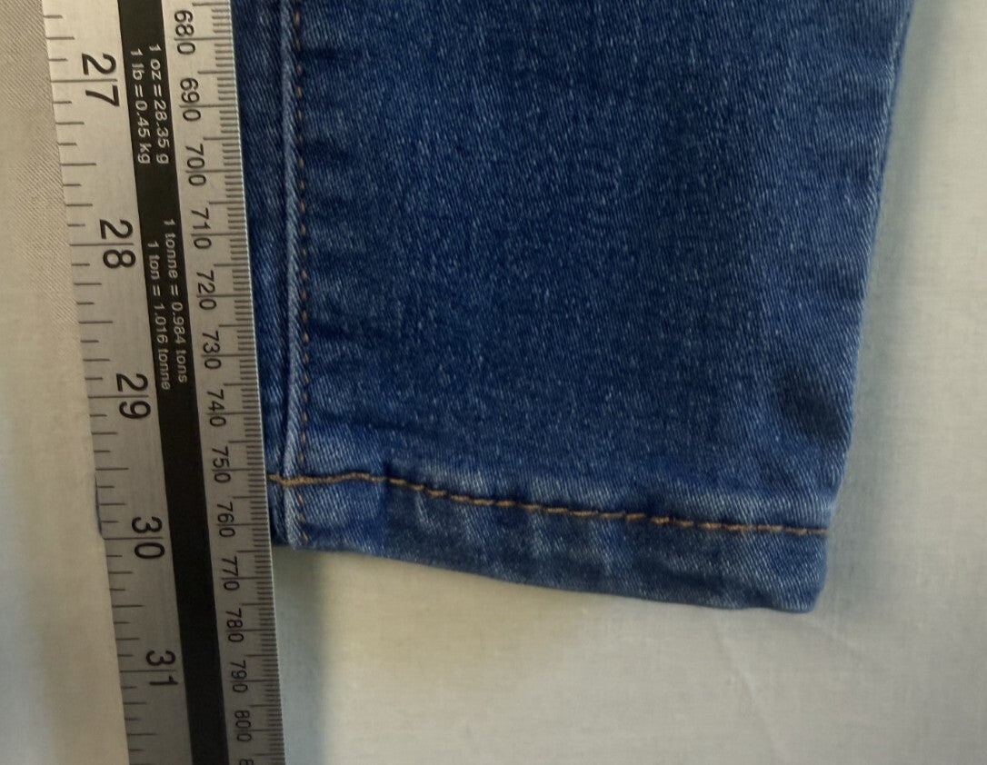 Cutie Pie Womens Jeans Size 5 Blue Stretch - Same Day Shipping