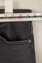 Tommy Hilfiger Mens Slim Jeans W36 L32 Black (Fits like 38x32)