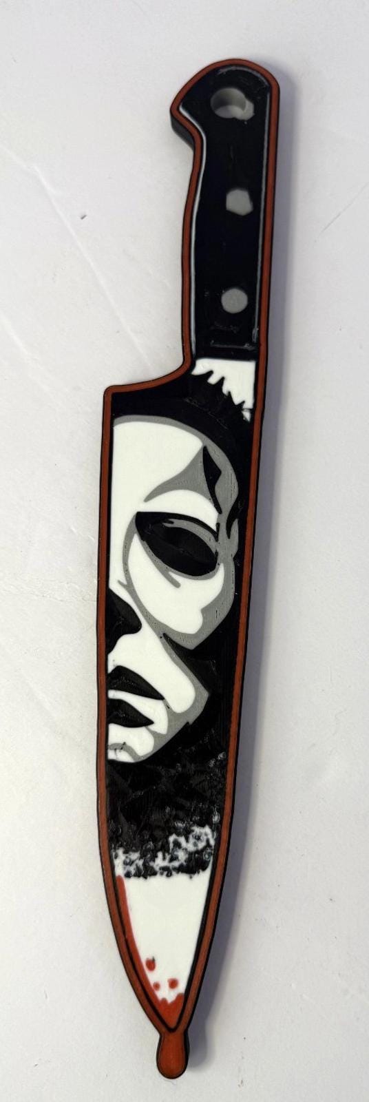 Michael Myers Halloween Knife 3D Printed PLA