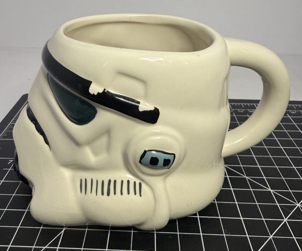Star Wars Sculpted Ceramic Storm Trooper Helmet Coffee Mug