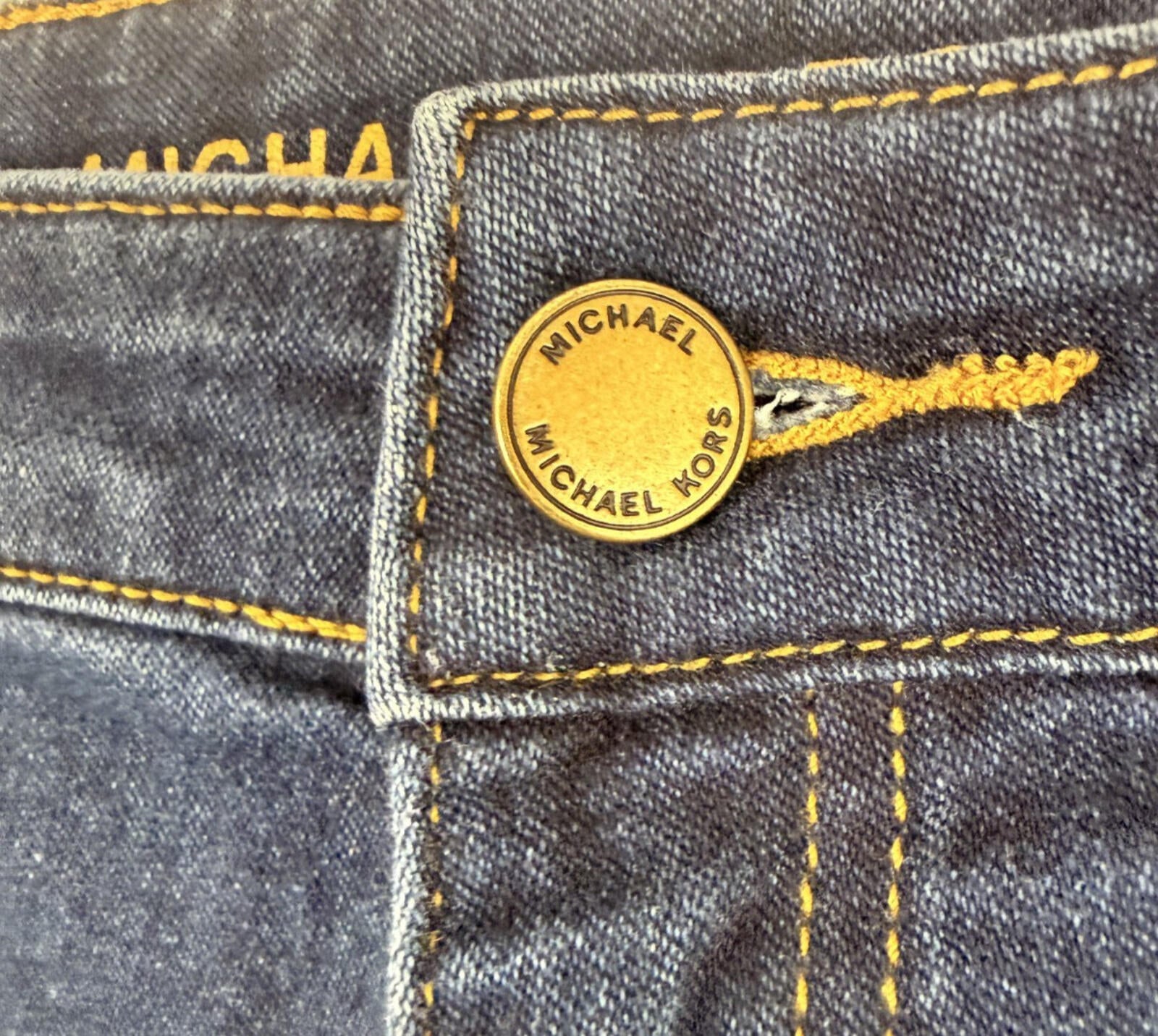 Michael Kors Skinny Denim Capris Womens Size 4 Stretch