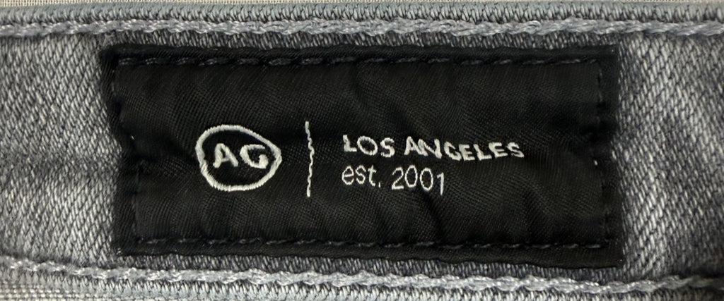AG Adriano Goldschmied Women's Light Gray Prima Cigarette Leg Jeans Size 28
